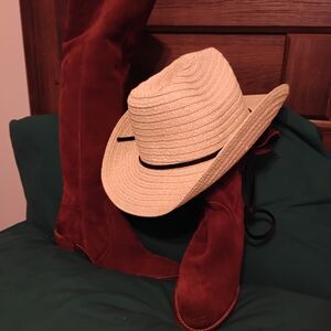 Brown Suede Over-the-Knee Boots